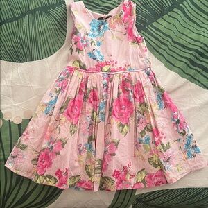 Zunie tiered floral summer long dress